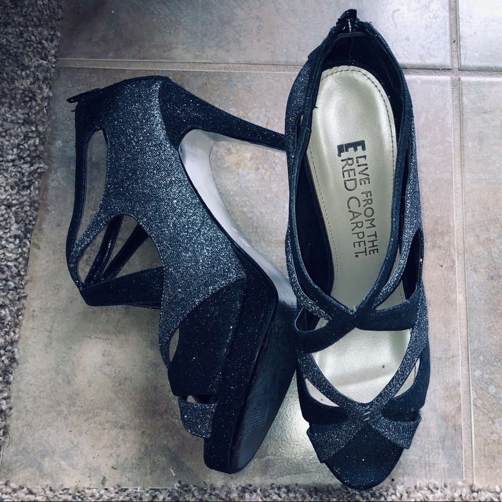 E! Live From The Red Carpet Black Heels